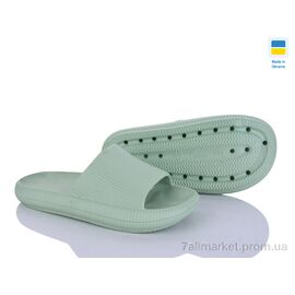 Фотография Шлепки женские облегченные Лето D24 олива (6 пар р.36-41) "Inblue" недорого оптом от прямого поставщика