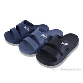 Фотография Шлепки мужские пляжные Лето 42492-4 mix (12 пар р.40-45) "Lion-Lu" недорого оптом от прямого поставщика