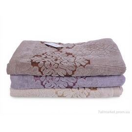 Рушник  8070 (98964) 70x140см mix (6 шт. р.сіткаOne size) "Obuvok" недорого оптом від прямого постачальника