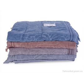 Рушник  8072 (98963) 70x140см mix (8 шт. р.сіткаOne size) "Obuvok" недорого оптом від прямого постачальника