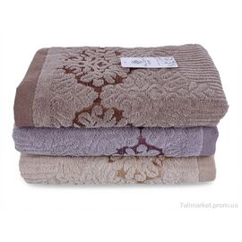 Рушник  8071 (98959) 50x100см mix (8 шт. р.сіткаOne size) "Obuvok" недорого оптом від прямого постачальника