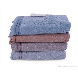 Рушник  8073 (98960) 50x100см mix (8 шт. р.сіткаOne size) "Obuvok" недорого оптом від прямого постачальника