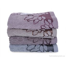 Рушник  8077 (98961) 50x100см mix (8 шт. р.сіткаOne size) "Obuvok" недорого оптом від прямого постачальника