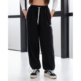 Штани спортивні жіночі Б312 black р.XS-L "AZNA" недорого оптом від прямого постачальника