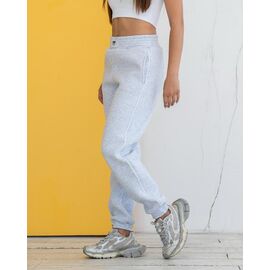 Штани спортивні жіночі Б314 l.grey р.S-XL "AZNA" недорого оптом від прямого постачальника