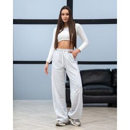 Штани спортивні жіночі Б39 l.grey р.S-XL "AZNA" недорого оптом від прямого постачальника
