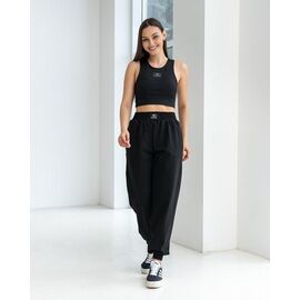 Штани спортивні жіночі Б98 black р.S-XL "AZNA" недорого оптом від прямого постачальника