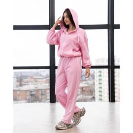 Костюм спортивний жіночий теплий Д120 pink р.S-XL "AZNA" недорого оптом від прямого постачальника
