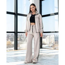 Костюм спортивний жіночий теплий Д138 beige р.S-XL "AZNA" недорого оптом від прямого постачальника