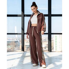 Костюм спортивний жіночий теплий Д138 brown р.S-XL "AZNA" недорого оптом від прямого постачальника