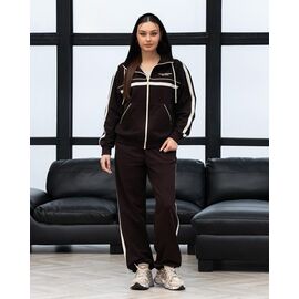 Костюм спортивний жіночий теплий Д172 chocolate р.S-XL "AZNA" недорого оптом від прямого постачальника
