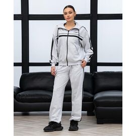 Костюм спортивний жіночий теплий Д172 l.grey р.S-XL "AZNA" недорого оптом від прямого постачальника
