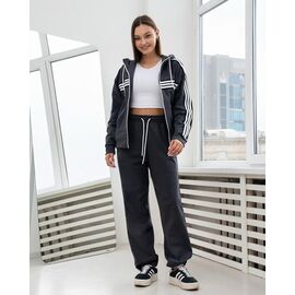 Фотография Костюм спортивный женский тёплый Д189 d.grey р.S-XL "AZNA" недорого оптом от прямого поставщика