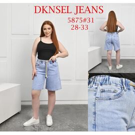 Фотография Шорты женские 5875 l.blue р.28-33 "DKNSEL" недорого оптом от прямого поставщика