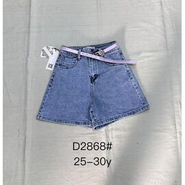 Шорти жіночі 2868 l.blue р.25-30 "DKNSEL" недорого оптом від прямого постачальника