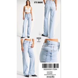 Джинси жіночі 3933-4S5-3 l.blue р.34-42 "Jeans Style" недорого оптом від прямого постачальника