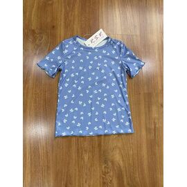 Фотография Футболка детская на девочку 321 blue р.98-122 "RSV" недорого оптом от прямого поставщика