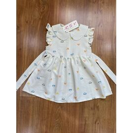 Фотография Платье детское лёгкое на девочку 314-1 white-l.blue р.92-116 "RSV" недорого оптом от прямого поставщика