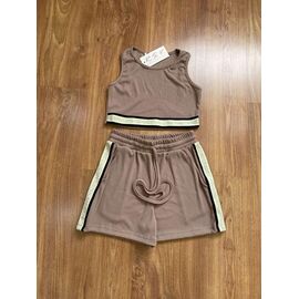 Костюм дитячий на дівчинку 322 coffee р.140-164 "RSV" недорого оптом від прямого постачальника