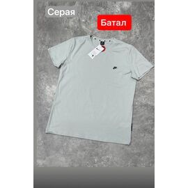 Фотография Футболка мужская 13808 grey р.2XL-6XL "Alex Clothes" недорого оптом от прямого поставщика