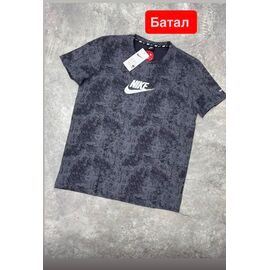 Фотография Футболка мужская 13812 grey р.2XL-6XL "Alex Clothes" недорого оптом от прямого поставщика