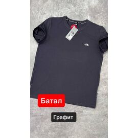 Фотография Футболка мужская 13816 grey р.2XL-6XL "Alex Clothes" недорого оптом от прямого поставщика