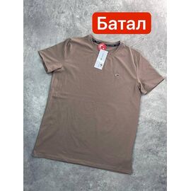 Фотография Футболка мужская 13819 beige р.2XL-6XL "Alex Clothes" недорого оптом от прямого поставщика