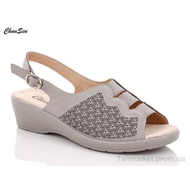 Босоніжки жіночі літні Літо B215-5 (8 пар р.37-42) "Chunsen" недорого оптом від прямого постачальника