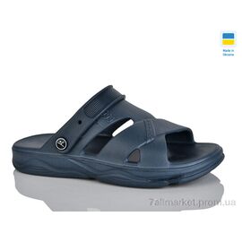 Фотография Шлепки мужские пляжные Лето 405 синій (6 пар р.41-46) "Lot Shoes" недорого оптом от прямого поставщика