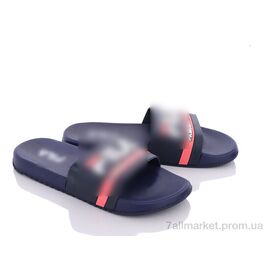 Шльопанці чоловічі пляжні Літо 7000-2 (12 пар р.30-35) "Obuvok" недорого оптом від прямого постачальника