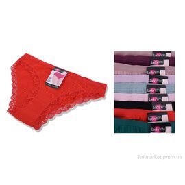 Труси Весна/осінь 5976 (98754) mix (12 шт. р.сіткаXL-3XL) "Obuvok" недорого оптом від прямого постачальника