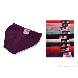Труси Весна/осінь C336 (12253) mix (12 шт. р.сіткаXL-3XL) "Obuvok" недорого оптом від прямого постачальника