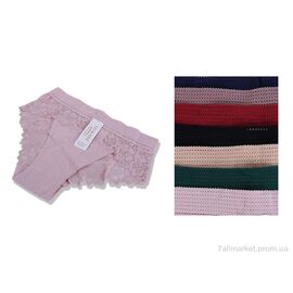 Труси Весна/осінь D012 (98753) mix (12 шт. р.сіткаXL-3XL) "Obuvok" недорого оптом від прямого постачальника