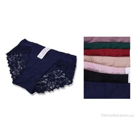 Труси Весна/осінь D013 (98757) mix (12 шт. р.сіткаXL-3XL) "Obuvok" недорого оптом від прямого постачальника