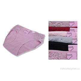 Труси Весна/осінь M40S-464 (98745) mix (12 шт. р.сітка2XL-4XL) "Obuvok" недорого оптом від прямого постачальника