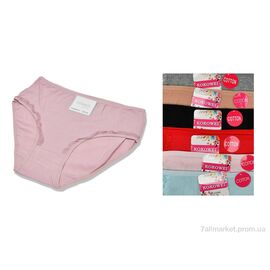 Труси Весна/осінь M40S-371 (12305) mix (12 шт. р.сітка2XL-4XL) "Obuvok" недорого оптом від прямого постачальника