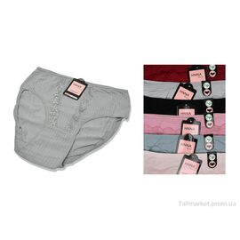 Труси Весна/осінь M6574 (12301) mix (12 шт. р.сітка2XL-4XL) "Obuvok" недорого оптом від прямого постачальника