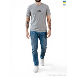 Фотография Футболка мужская Лето 01TF  батал сірий (5 шт. р.сетка 56-64) "Sport style" недорого оптом от прямого поставщика