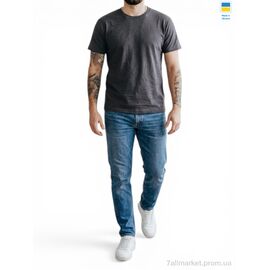 Фотография Футболка мужская Лето 01NB батал т.сірий (5 шт. р.сетка 56-64) "Sport style" недорого оптом от прямого поставщика