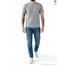 Фотография Футболка мужская Лето 01NB батал сірий (5 шт. р.сетка 56-64) "Sport style" недорого оптом от прямого поставщика