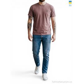 Фотография Футболка мужская Лето 01NB батал коричневий (5 шт. р.сетка 56-64) "Sport style" недорого оптом от прямого поставщика