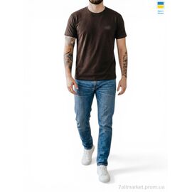 Фотография Футболка мужская Лето 01PU батал шоколад (5 шт. р.сетка 56-64) "Sport style" недорого оптом от прямого поставщика