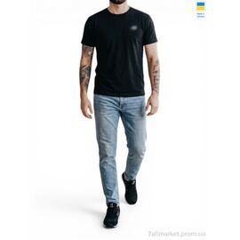 Фотография Футболка мужская Лето 01NB норма чорний (8 шт. р.сетка 46-54) "Sport style" недорого оптом от прямого поставщика