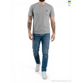 Фотография Футболка мужская Лето 01NB норма сірий (8 шт. р.сетка 46-54) "Sport style" недорого оптом от прямого поставщика