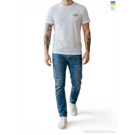 Фотография Футболка мужская Лето 01PU норма білий (8 шт. р.сетка 46-54) "Sport style" недорого оптом от прямого поставщика