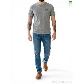 Фотография Футболка мужская Лето 01PU норма сірий (8 шт. р.сетка 46-54) "Sport style" недорого оптом от прямого поставщика