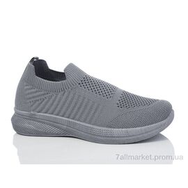 Кросівки жіночі модні Літо 567 grey (8 пар р.37-41) "Ok Shoes" недорого оптом від прямого постачальника