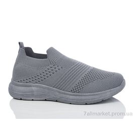 Кросівки жіночі модні Літо 569 grey (8 пар р.37-41) "Ok Shoes" недорого оптом від прямого постачальника