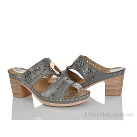 Фотография Шлепки женские облегченные Лето XF01-14306-7 (8 пар р.36-41) "Xifa" недорого оптом от прямого поставщика