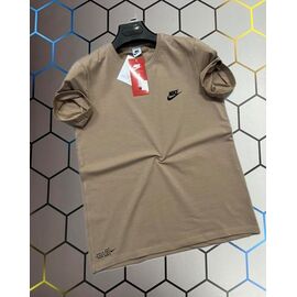 Футболка чоловіча 13865 beige р.S-2XL "Alex Clothes" недорого оптом від прямого постачальника